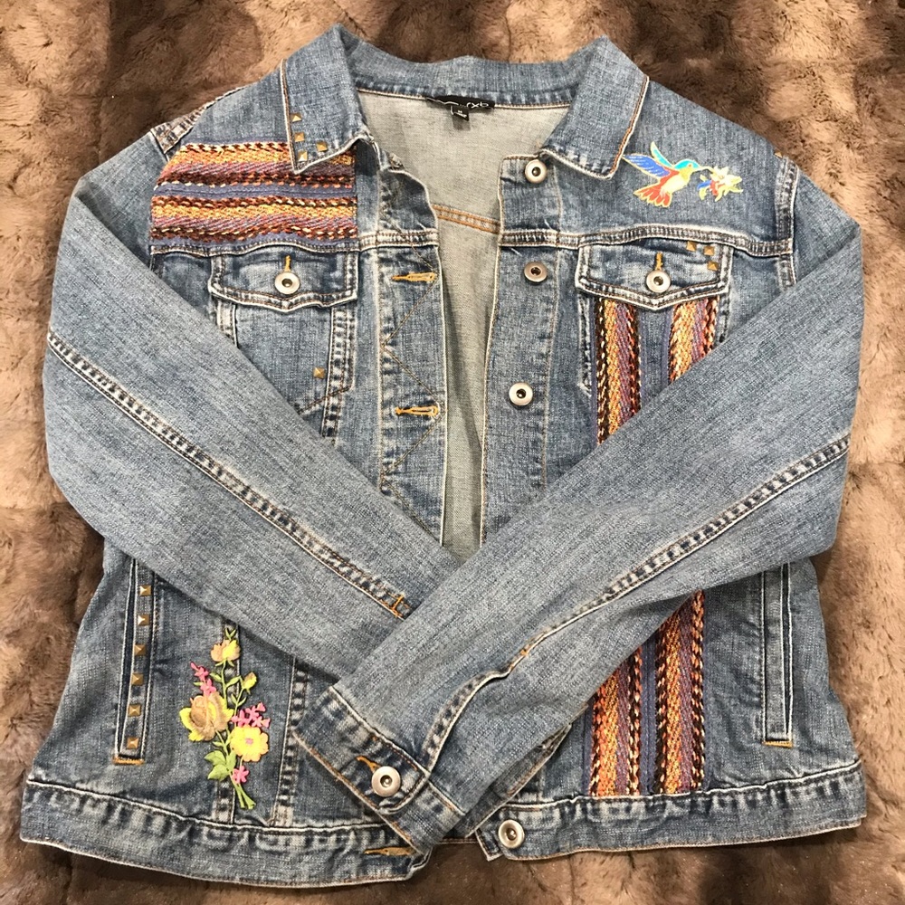 Embroidered Jean Jacket